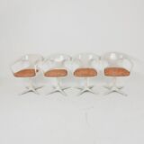 Space Age Dining Set by Konrad Schäfer for Interlübke, Set of 5