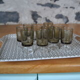Set of 10 70s shot glasses