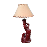 Sirène lamp signed S.R Bonome