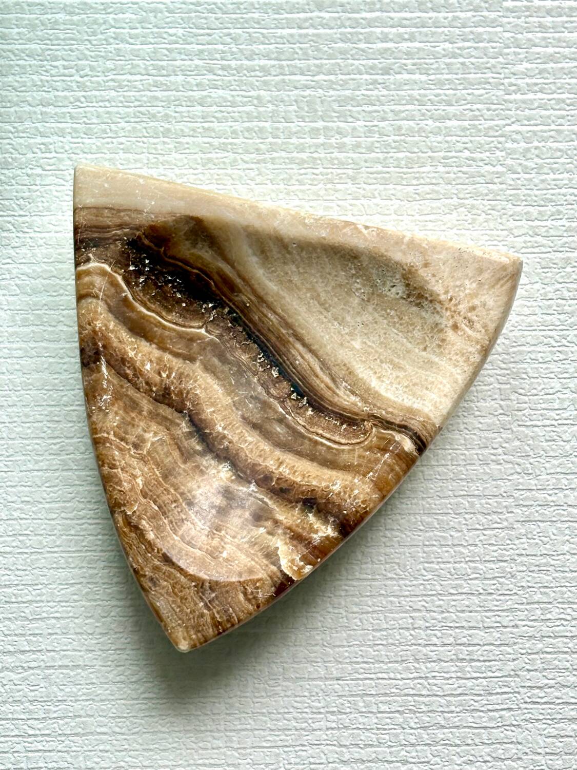 Cendrier vide poches onyx vintage