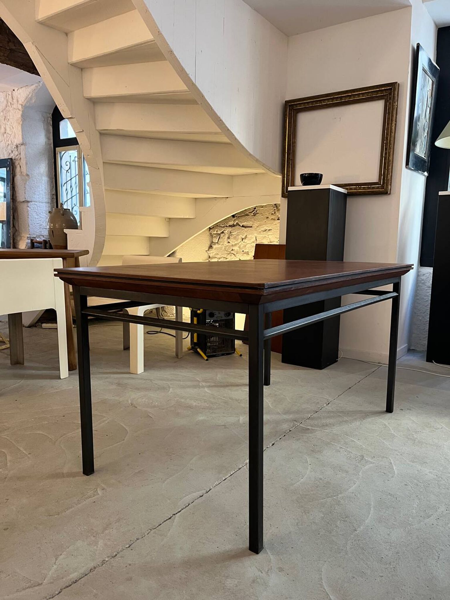 Mahogany table from the 1950s
