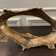 Large planter in gilded bronze Art nouvelles