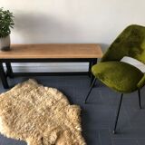 Farm country wooden bench