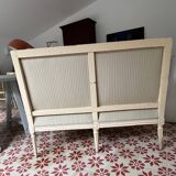 Louis XVI period two-seater sofa