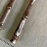 14 “Bamboo” nickel bronze place settings