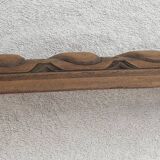 Fronton en bois ancien