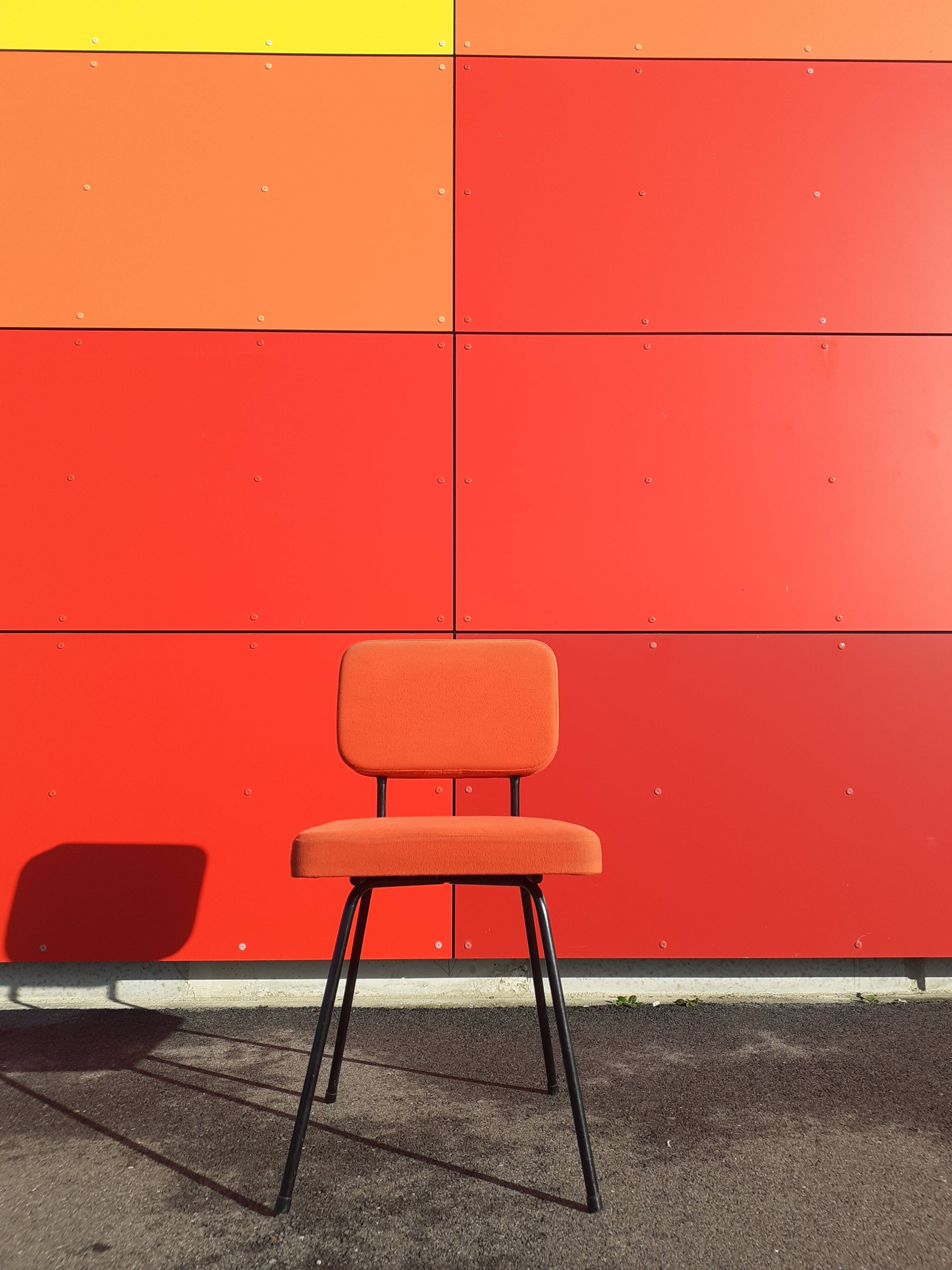 French chair by Paul Geoffroy for Airborne around 1950