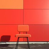 French chair by Paul Geoffroy for Airborne around 1950