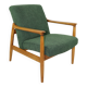 Green Boucle GFM-64 Armchair attributed to Edmund Homa, 1970s