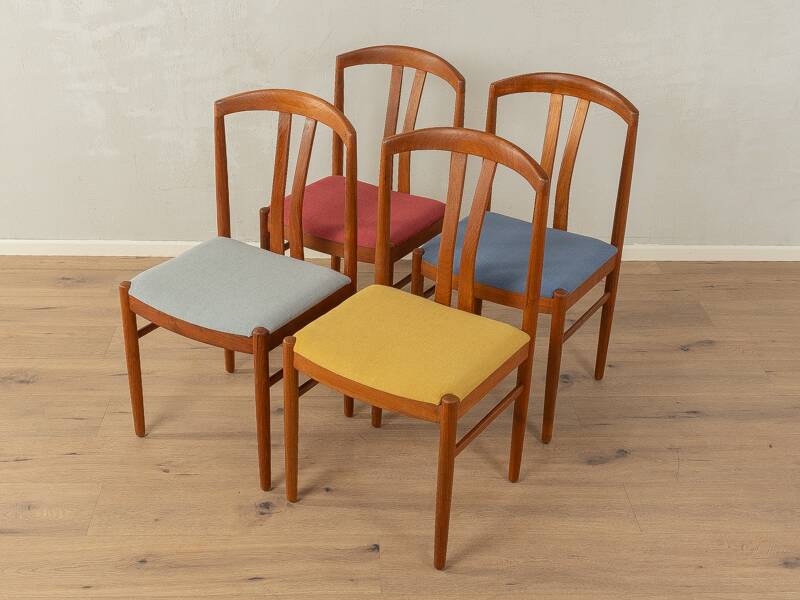 Dining chairs, set of 4, , 1960s, Carl Ekström for Alb. Johansson & Söner