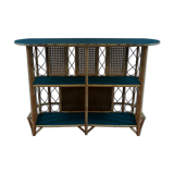 Bar en rotin vintage