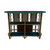 Bar en rotin vintage