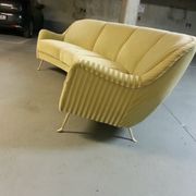 Canapé sofa Arc egg courbe Arc années 50 60 Italien Arflex