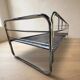 Vintage chrome tubular steel daybed frame, mid-20th century, Czechoslovakia, 190 × 86 × 67 cm