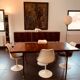 Table serie 800 in rosewood by Alain Richard circa 1959
