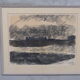 Original Lithograph by listed Swedish Artist Hugo Zuhr, Signed, 1960's