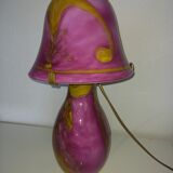 Blown glass lamp
