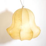 Large cocoon pendant light from the 60s.