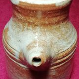 Set of 6 cups and under cups and teapot vered terracotta coffee