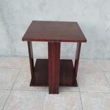 Art Deco side table in macassar ebony
