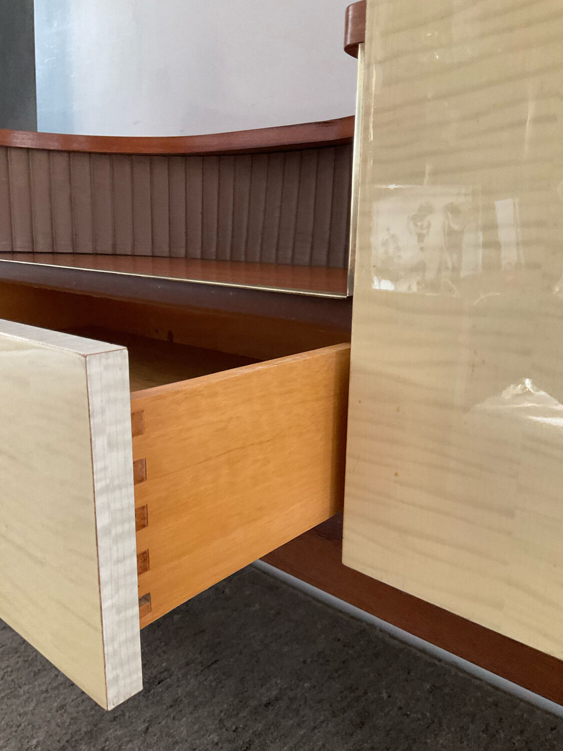Enfilade vintage tv furniture from the 60s