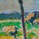 Karl Hall (1919-2011), Swedish Modern Painting, 1960s, Oil on Canvas, Framed