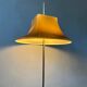 Space Age floor lamp by Willem Hagoort with a beige witch hat-shaped shade.