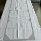 Nappe fil brodée main Art déco et 12 serviettes