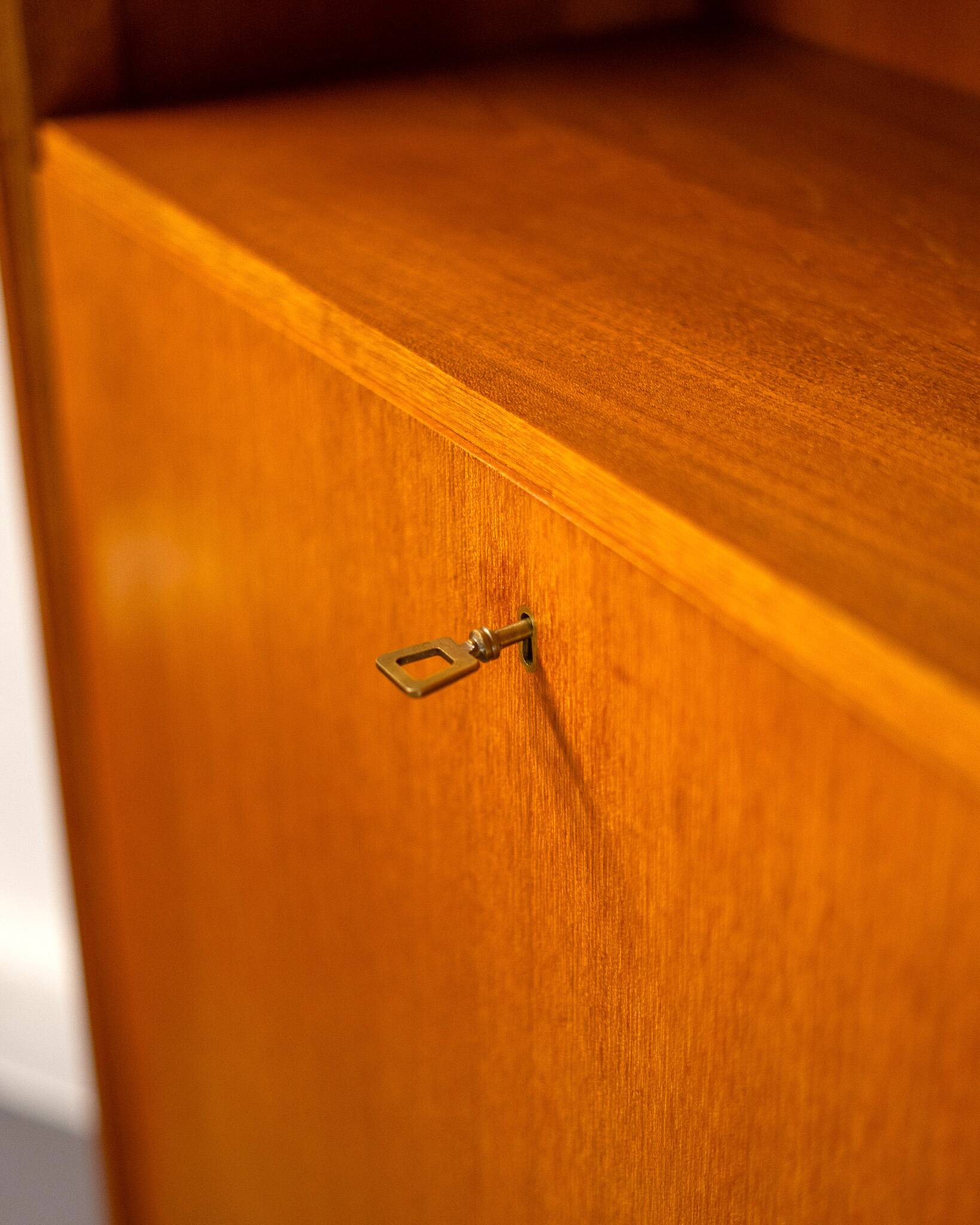 Mid Century Secreter or Bar Cabinet by Franz Meyer Möbel, Germany, 1960's