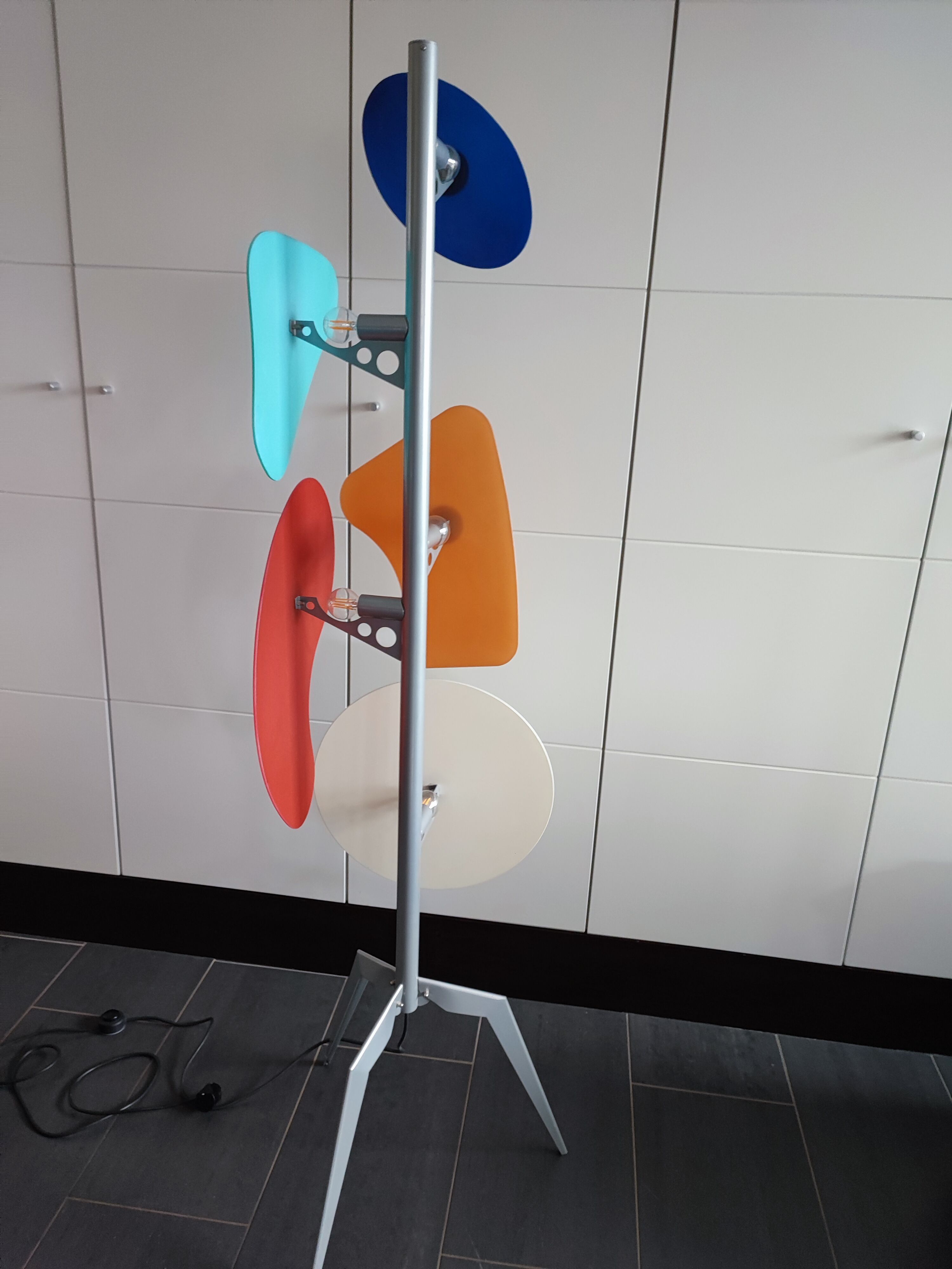 L'Orbital floor lamp by Ferruccio Laviani