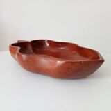 Vintage teak sideboard in 1960s Scandinavian style.