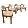 Vintage Rainer Daumiller papercord dining chairs Hirtshals Savværk