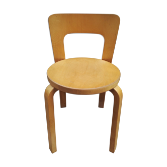 Chair model 65 by Alvar Aalto, Artek 1935 edition
