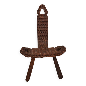 Brutalist stool chair