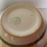 Moulin des loups tea towel pattern salad bowl