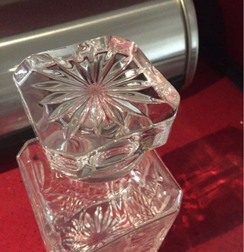 Baccarat crystal whiskey decanter