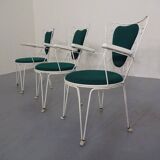 Garden Sofa and Chairs from Mauser, 1960s, Set of 4