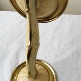 Pair of bronze wall lights