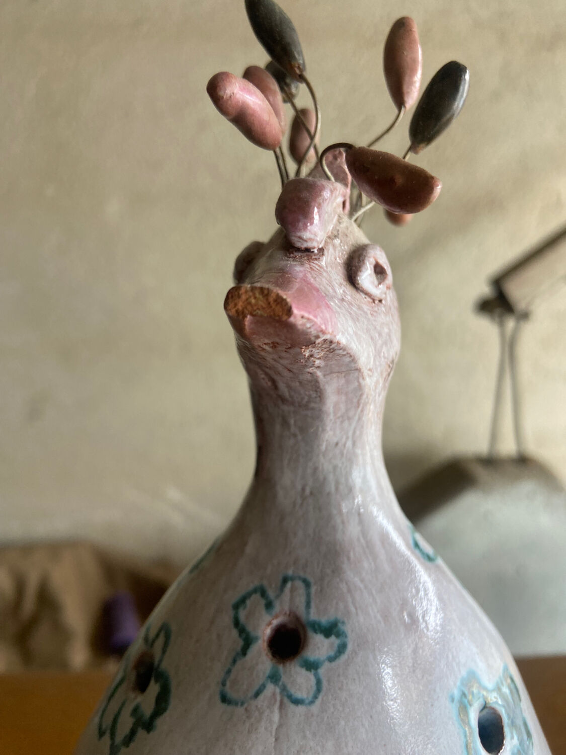 Ceramic rooster 1960s