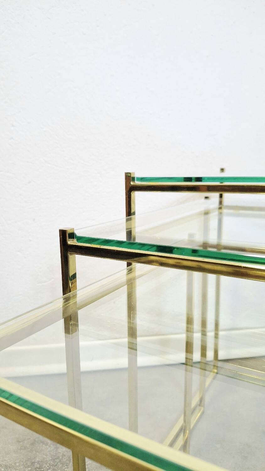 70s Regency Nesting Tables (Set of 3)