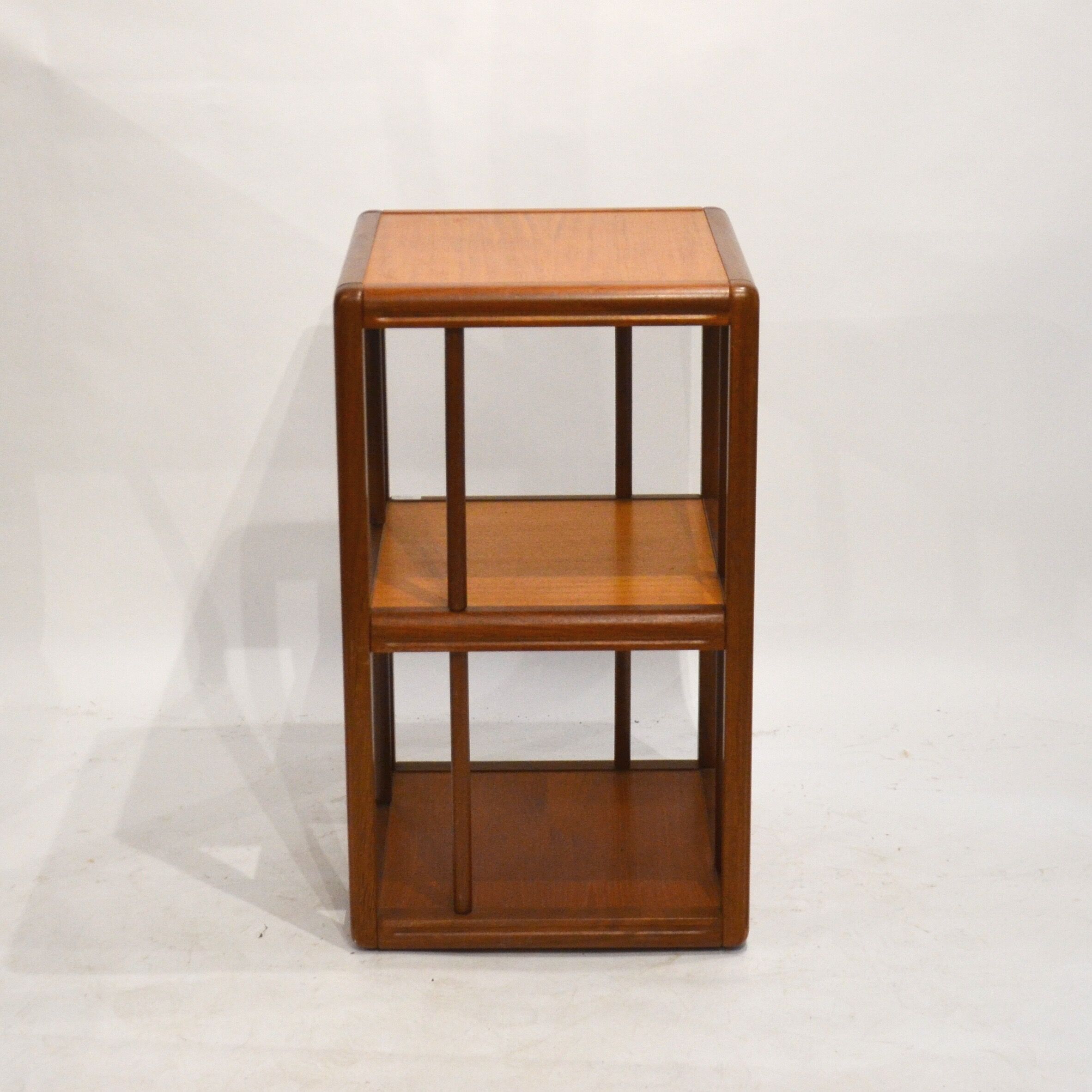 G-Plan english revolving shelf