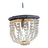 Ceiling chandelier with tassels