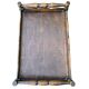 Old wooden serving trolley