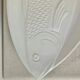 Large vintage ceramic plate "Fish" from Portugal -