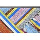Vintage Turkish Oushak Handmade Wool Cotton Pink Runner Rug 89x266