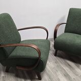 Armchairs by Jindrich Halabala, 1940s