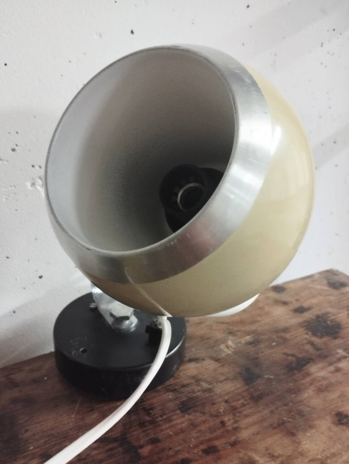 Vintage eye ball wall lamp