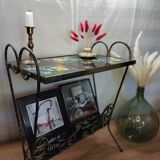 Side table with magazine holder Vallauris