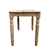 Raw wood farm table 1920