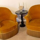 Pair of armcchairs toad